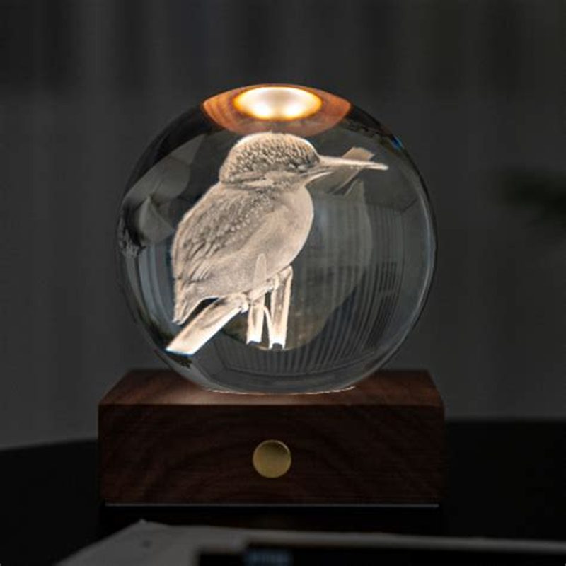Gingko Amber Crystal Light foto 2