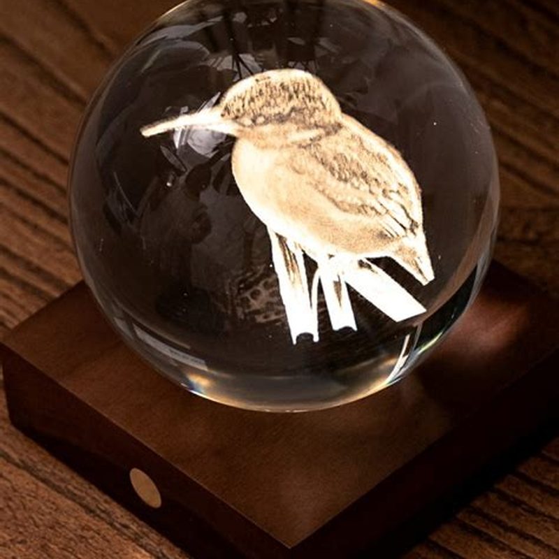 Gingko Amber Crystal Light foto 3