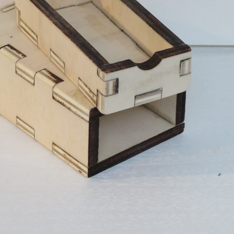 Houten schuifdoosje op maat foto 3